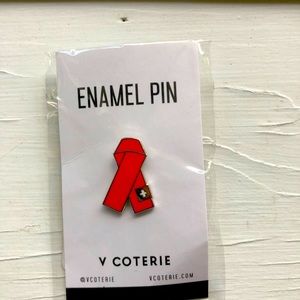 Figs v coterie enamel pins